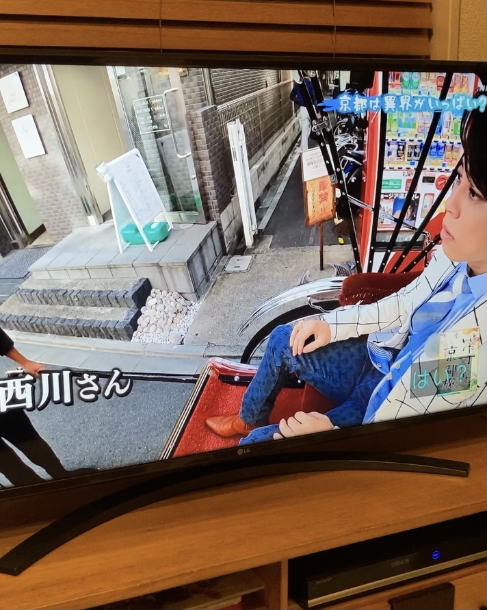 テレビで